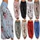 thumbnail image 4 of Pantalones anchos estampados, pantalones casuales, pantalones harén, modernos y duraderos, adecuados para el público., 4 of 6