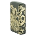 thumbnail image 3 of Zippo Dragon Design Green Matte Pocket Lighter, 3 of 6