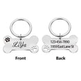thumbnail image 2 of 1pc Lovely Liya example  Custom Name and text Pet Nameplate Personalized Dog Tags Engraving ID Tag Pet ID Name Collar Tag, 2 of 5