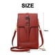 thumbnail image 2 of Bolso para teléfono móvil con pantalla táctil transparente de PU, tendencia, bolso bandolera sencillo, bolso para teléfono móvil, 2 of 5