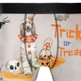 thumbnail image 4 of Trick or Treat Afghan Hound Funny Mummy Cosplay Pumpkin Candy Basket All Over Print Boxer Briefs Underwear for Men Dad Dog Lover - 12016, 4 of 6