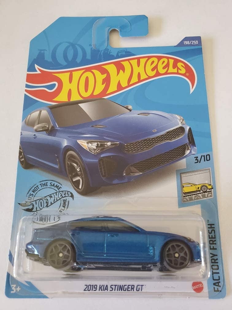 Hot Wheels Kia Stinger GT Blue Factory Fresh  Perfect Birthday Gift Rare Miniature Collectable Model Toy Car