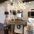thumbnail image 2 of Paquete de 4 flores artificiales, orquídeas, plantas, flores de Phalaenopsis, ramas, plantas falsas, toque real para el hogar, oficina, boda, decoración de mesa, bricolaje, blanco lechoso oso de fresa  Electrónica, 2 of 6