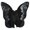 14 x 16 inch, variant on Gothic Mothman Plush Stuffed Animal, 14 Inch Dark Decor with Bright Red Eyes for Cryptid Lovers