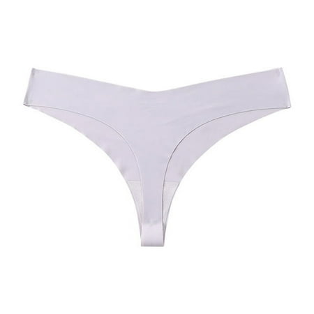 ERDOUY Womens Seamless Underwears Panties Sexy Lace Hipster Bikini Thong Briefs Panty Underwear for Women 3pcs(Light Gray L)