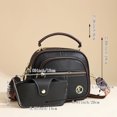 thumbnail image 3 of HGIEYS Vintage Leather Saddle Bag Purse for Women Small Tote Bag with Compartments Trendy Crossbody Purses for Women, 3 of 9