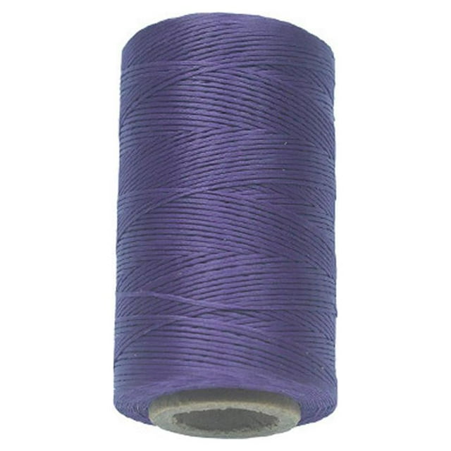 veasfak 260M 150D 0.8mm Flat Waxed Thread Sewing Stitching Leathercraft Dark