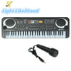 Multifunction and Delicate 61 Keys Digital Music Electronic Keyboard Board Toy Gift Electric Piano Organ for Kids