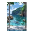 thumbnail image 2 of Disketp Tropical Paradise Window View Custom Puzzle Personalized Puzzles 1000 Pieces, Customized Picture Puzzle for Adult and Teens((29.5×19.7in, Vertical), 2 of 9