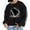 Black, variant on Crew Neck Long Sleeve Geometric Graphic Sweatshirts Pullover Sweaters for Men Cropped Zip Hoodies for Men Mens Sweaters Fall