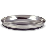 Our Pets Dish Oval Cat Rubber Bottom Pet Bowl (2 Pack)