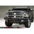 thumbnail image 2 of Fab Fours DR94-S1561-1 Black Steel Front Ranch Bumper Fits select: 1994-1998,2001-2002 DODGE RAM 2500, 2 of 2