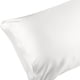 thumbnail image 2 of Juego de 2 fundas de almohada de satén REGALWOVEN para el cabello y la piel con cierre de sobre blanco estándar, 2 of 6