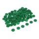 thumbnail image 4 of 100 botones redondos de resina de color caramelo con 2 agujeros para coser ropa Verde, 4 of 9