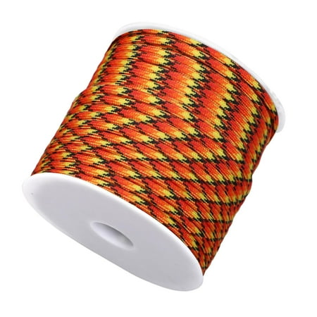 

UDIYO 1 Roll 50m Parachute Cord Non-breakable Good-toughness High Tensile 7-Core Hiking Camping Survival Bracelet Braided Rope Outdoor Supply