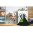 thumbnail image 2 of Ahgly Company Tapis d'Intérieur Lavables en Machine Rectangle Transitionnel Zone Grise de Minuit, 2' x 5', 2 of 7