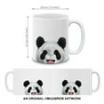thumbnail image 5 of WIRESTER 11 Oz Ceramic Tea Cup Coffee Mug, Baby Panda Bear, 5 of 8