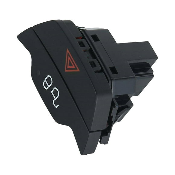 Almencla Hazard Warning Light Button Switch Black Replacement 1519127 Repairing Accessory