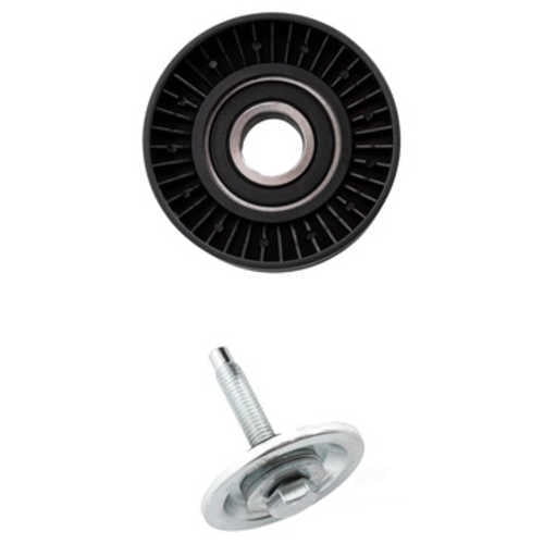 Dayco No Slack® Idler / Tensioner Pulley - Built with smoother surfaces and tighter dimensional tolerances Fits select: 2015-2023 FORD F150, 2020-2021 FORD EXPLORER