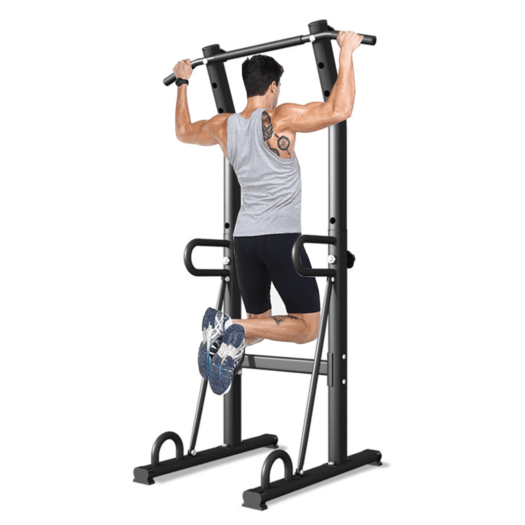 Adjustable Power Tower,Home Training Fitness Equipment Standing Full Body Chin up Bar,Multi-Function Dip Station,Strength Muscle Training Fitness Workout