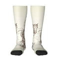 thumbnail image 2 of Lsque Cowboys Riding Horses In Desert Printed Crew Socks Men's Women's LightWeight Thin Casual Calf Socks ,Knee High Socks,Cotton Socks, 2 of 9