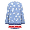 thumbnail image 5 of MuXiKeJi Clothes Plus Size USA Shirts for Women 4th of July Tshirt America Patriotic Tops Star and Stripes V Neck Tees, 5 of 6