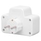 thumbnail image 4 of Adaptador convertidor de potencia estándar europeo, enchufe iluminado con interruptor 2P, resistente al agua, 16A, 250V, 4 of 9
