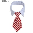 thumbnail image 2 of Pajarita para perros pequeños, corbata de cuello derecha ajustable hecha a mano para perros y gatos, 2 of 5