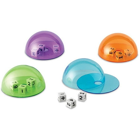 Learning Resources Dice Domes, Set of 4