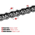 thumbnail image 4 of 520 Motorcycle Chain 108 Link Non O-Ring with Connecting Master Link for ATV Dirt Bike, 4 of 6