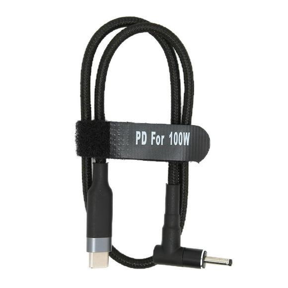 Laptop Charging Cable, 100w USB C Charger Stable Transmission Stretch Resistance Extension Tail For PC For Notebook For Laptop 0.5m