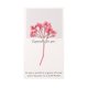 thumbnail image 1 of Tarjeta de felicitación con flores secas Diseño ecológico único Papel kraft marrón reciclado Los amantes de la naturaleza celebran con belleza natural, 1 of 6