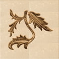 thumbnail image 1 of Ahgly Company Indoor Square Patterned Bronze Brown Area Rugs, 4' Square, 1 of 6
