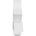 thumbnail image 3 of 72"W x 15"H x 4"D x 4"F, 5/12 Pitch, Redmond Architectural Grade PVC Gable Bracket, 3 of 8