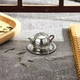 thumbnail image 6 of Loose Leaf Steeper Tea Ball Tea Strainer Tea Infuser Teapot Stainless Steel GOLD TEAPOT, 6 of 8