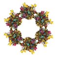 thumbnail image 1 of 6pcs Cheerleader Pompoms Kit for Cheerleading with Pom Poms and Hand Flowers, 1 of 4
