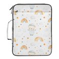 thumbnail image 2 of Haosy Accordion File Organizer Zipper Binder 500 Sheet 6-Tab Expanding File Folder Multi-Pocket 1.2 Inch 3 Ring Cartoon Bear Rainbow Star Cloud, 2 of 7