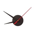 thumbnail image 2 of Juego de manecillas y movimientos para reloj de pared grande de bricolaje, piezas de repuesto para reloj de pared negro, 2 of 9