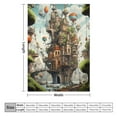 thumbnail image 2 of Anime Castle Soft Cozy Warm, Lightweight And Plush Flannel Throw Blankets - Perfect for Couch, Bed, Travel, 2 of 8