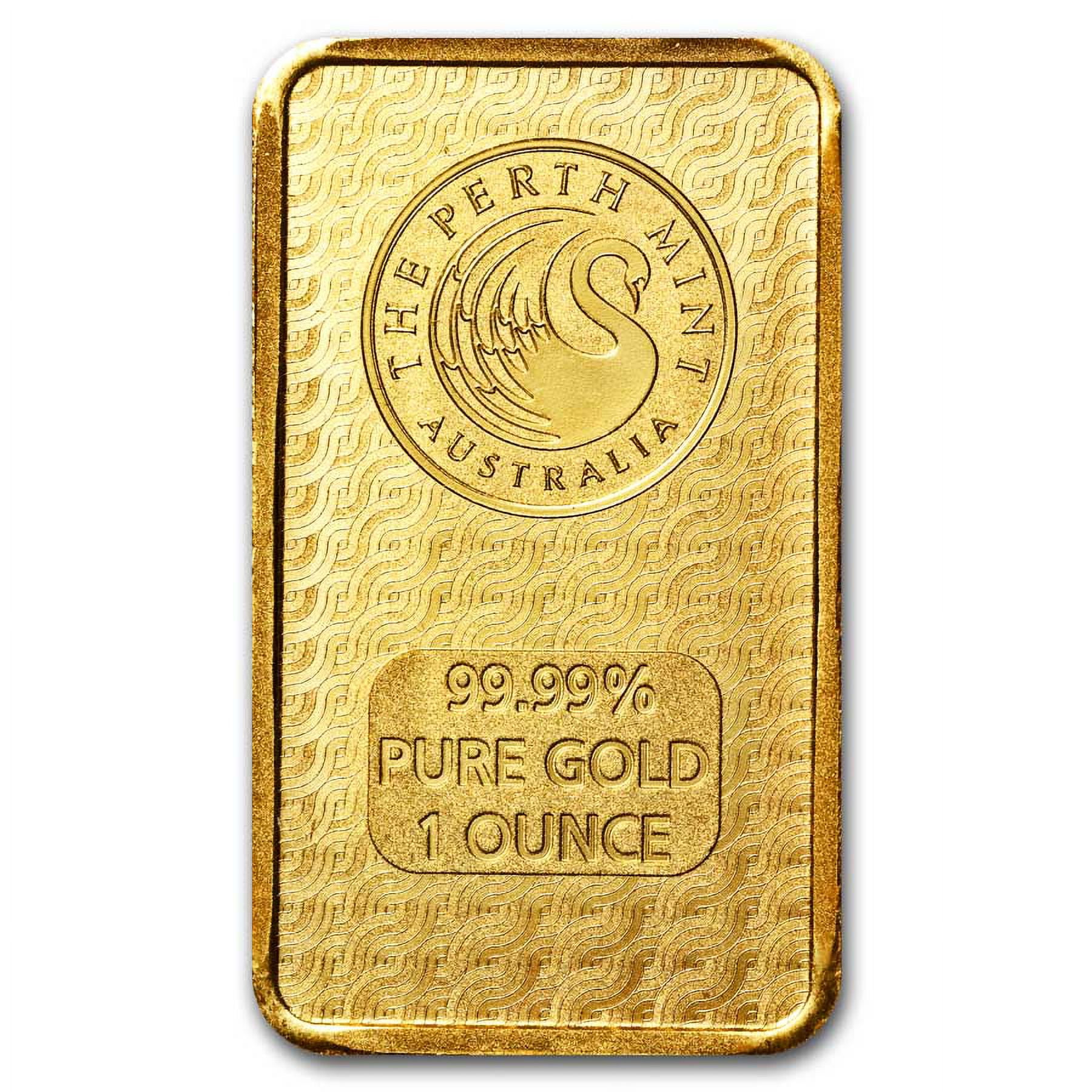 2024 1 oz Gold Bar - Perth Mint Lunar Dragon (In Assay)