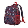 thumbnail image 2 of Beach & Lighthouse Print Ergonomic Backpack - Adjustable Straps & Padded Back for Spinal Posture Support, 2 of 6