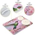 thumbnail image 4 of Dish Drying Mat Hummingbird and Flowers Absorbent Dry Mats for Dishes Draining Pad for Kitchen Countertop 18" x 24", 4 of 7
