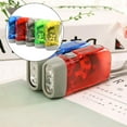 thumbnail image 2 of Hand Crank Flashlight Emergency LED No Battery Self Powered Charging, 2 of 8