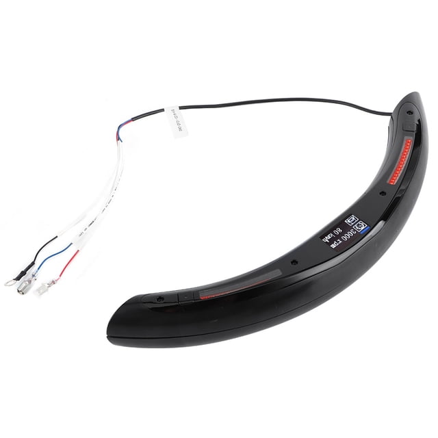 módulo de volante, caja inteligente inalámbrica volantes de rendimiento led accesorio de volante pantalla de volante para taller de reparación para automóvil semicircunferencia negra de ABS con pantalla LCD HD integrada y tiras LED rojas, arnés OBD y cables expuestos, indicador de RPM con señales intermitentes dinámicas; suele usarse también para pruebas y diagnóstico en talleres automotrices.