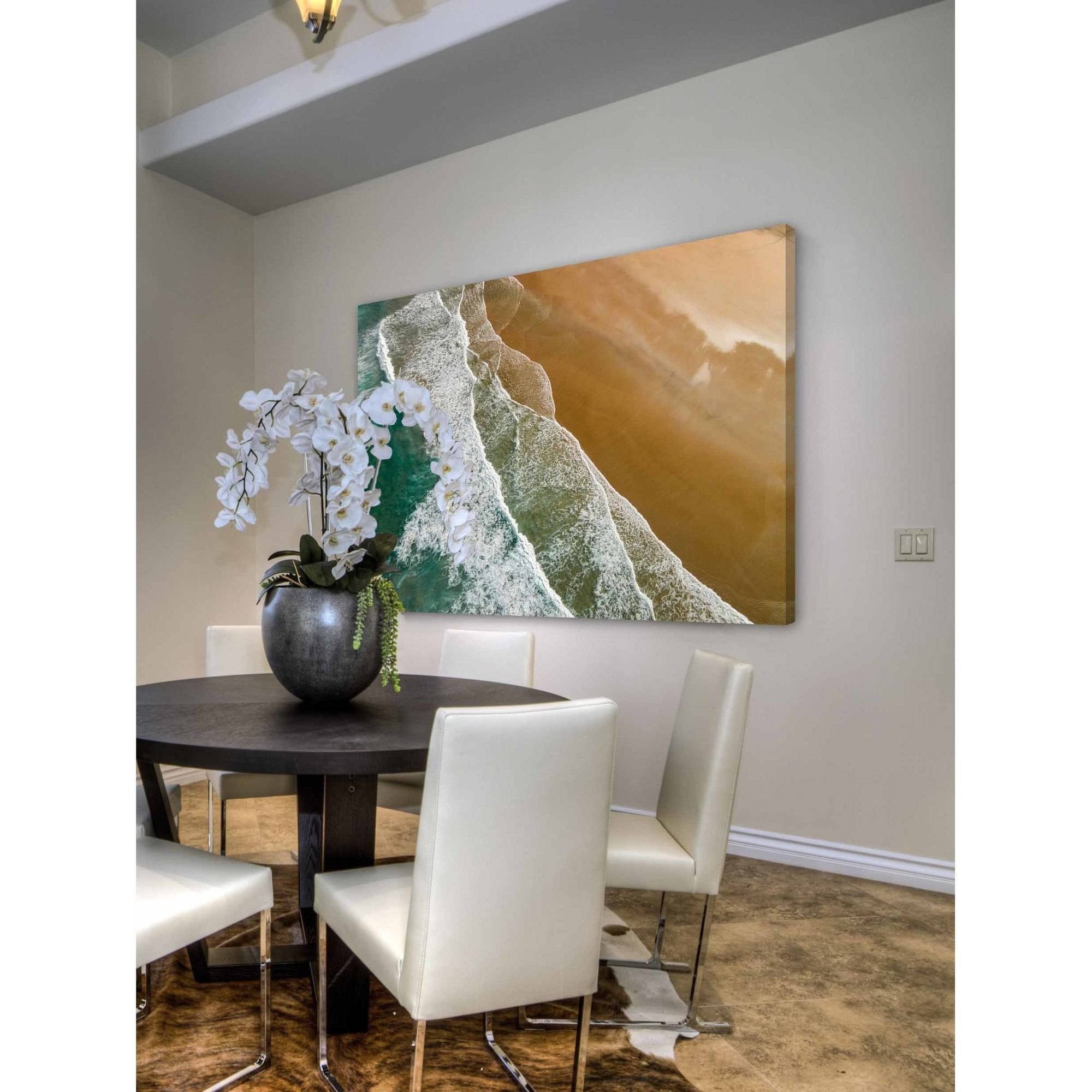 Marmont Hill "Rolling Tide" by Karolis Janulis Painting Print on Wrapped Canvas