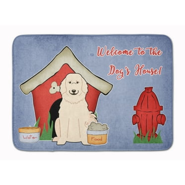 Dog House Collection Great Pyrenese Machine Washable Memory Foam Mat