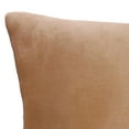 thumbnail image 2 of Jordan Manufacturing 20" x 14" Tan Solid Rectangular Tufted Decorative Lumbar Throw Pillow with Fabric Button, 2 of 5