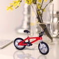 thumbnail image 7 of Novelty Place (4 Pack) Mini Finger Bike - Miniature Fidget Bicycle Metal Bike Model Collections Decoration, 7 of 7