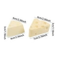 thumbnail image 3 of Teeth Grinding Stone Cheese Shape Toys Small Toy Calcium Chewing Toys for Hamster Squirrel, 3 of 8