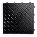 thumbnail image 3 of Big Floors RaceDeck Diamond Plate Design, Durable Interlocking Modular Garage Flooring Tile (12 Pack), Black, 3 of 4